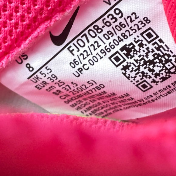 Nike Air Max Pre Day Next Nature Womens Shoes Nike Women's Pink and White - Picture 11 of 14